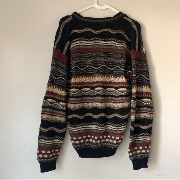 Vintage Biella COOGI Style Button Cardigan Sweater - Picture 5 of 7